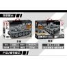 LEYI 66005 non  XE TĂNG 38T. bộ đồ chơi xếp lắp ráp ghép mô hình Military Army MILITARY TANK 38T MAIN BATTLE Quân Sự Bộ Đội 502 khối