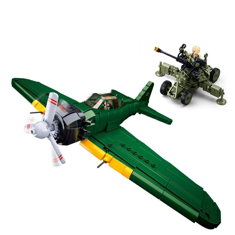 SLUBAN M38-B1108 B1108 1108 M38B1108 38-B1108 non Lego TIÊM KÍCH A6M bộ đồ chơi xếp lắp ráp ghép mô hình 560 khối