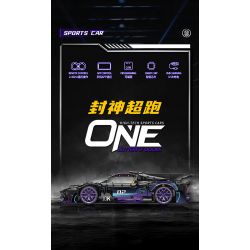 MOYU BLOCK MY88020 88020 non  MERCEDES-AMG MỘT tỷ lệ 1:10 bộ đồ chơi xếp lắp ráp ghép mô hình  BENZ AMG ONE Kỹ Thuật Công Nghệ Cao Mô Hình Phương Tiện 2244 khối