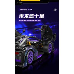 MOYU BLOCK MY88020 88020 non  MERCEDES-AMG MỘT tỷ lệ 1:10 bộ đồ chơi xếp lắp ráp ghép mô hình  BENZ AMG ONE Kỹ Thuật Công Nghệ Cao Mô Hình Phương Tiện 2244 khối