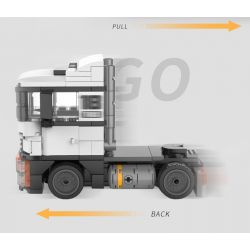 JAKI JK9062 9062 non  XE TẢI PETER bộ đồ chơi xếp lắp ráp ghép mô hình Racers TRUCK SET Đua Tốc Độ 183 khối