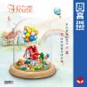 ZHEGAO 00991 non  NHÀ BÓNG bộ đồ chơi xếp lắp ráp ghép mô hình Creator BALLOON HOUSE Sáng Tạo 579 khối