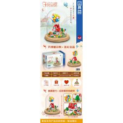 ZHEGAO 00991 non  NHÀ BÓNG bộ đồ chơi xếp lắp ráp ghép mô hình Creator BALLOON HOUSE Sáng Tạo 579 khối