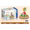 ZHEGAO 00991 non  NHÀ BÓNG bộ đồ chơi xếp lắp ráp ghép mô hình Creator BALLOON HOUSE Sáng Tạo 579 khối