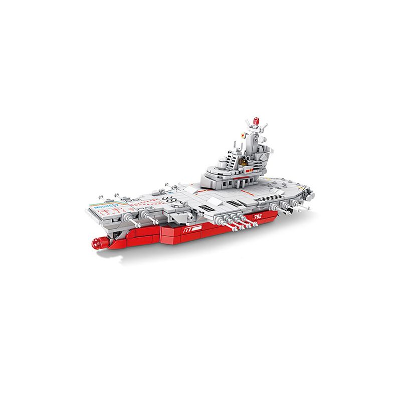 Kazi KY84124 84124 non Lego HÀNG KHÔNG MẪU HẠM PHÚC KIẾN bộ đồ chơi xếp lắp ráp ghép mô hình Military Army Quân Sự Bộ Đội 795 khối