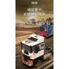 JAKI JK9061 9061 non  XE BÁN TẢI VOLVO bộ đồ chơi xếp lắp ráp ghép mô hình Racers TRUCK SET Đua Tốc Độ 171 khối