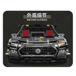 EXTRAORDINARY F10001 10001 ITS 10089 JIESTAR 92025 MouldKing 13123 13126 Mould King 13123 13126 REBRICKABLE MOC-73939 73939 MOC73939 non  MERCEDES-BENZ AMG GT (42115 BỘ) bộ đồ chơi xếp lắp ráp ghép mô hình 1:8 AMG GT R BLACK SERIES Tỷ Lệ 1:8 2539 khối