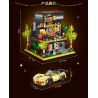 ZHEGAO DZ6019 6019 non  BIỆT THỰ NGÔI SAO ĐIỆN ẢNH bộ đồ chơi xếp lắp ráp ghép mô hình Modular Buildings MOVIE STAR VILLA Mô Hình Nhà Cửa 2044 khối