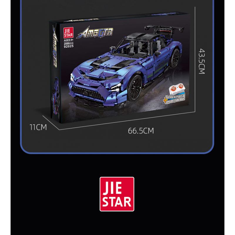 EXTRAORDINARY F10001 10001 ITS 10089 JIESTAR 92025 MouldKing 13123 13126 Mould King 13123 13126 REBRICKABLE MOC-73939 73939 MOC73939 non  MERCEDES-BENZ AMG GT (42115 BỘ) bộ đồ chơi xếp lắp ráp ghép mô hình 1:8 AMG GT R BLACK SERIES Tỷ Lệ 1:8 2539 khối