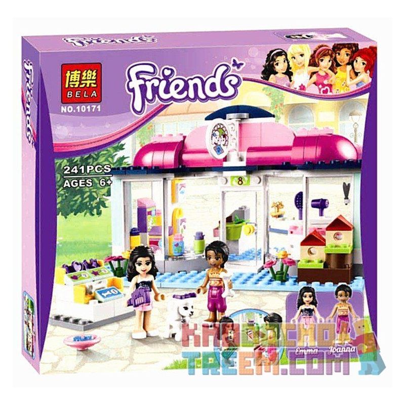 NOT Lego FRIENDS 41007 Heartlake Pet Salon, Bela 10171 Lari 10171 Xếp hình salon làm đẹp cho thú cưng Hồ Trái Tim 242 khối NOT Lego FRIENDS 41007 Heartlake Pet Salon, Bela 10171 Lari 10171 Xếp hình salon làm đẹp cho thú cưng Hồ Trái Tim 242 khối