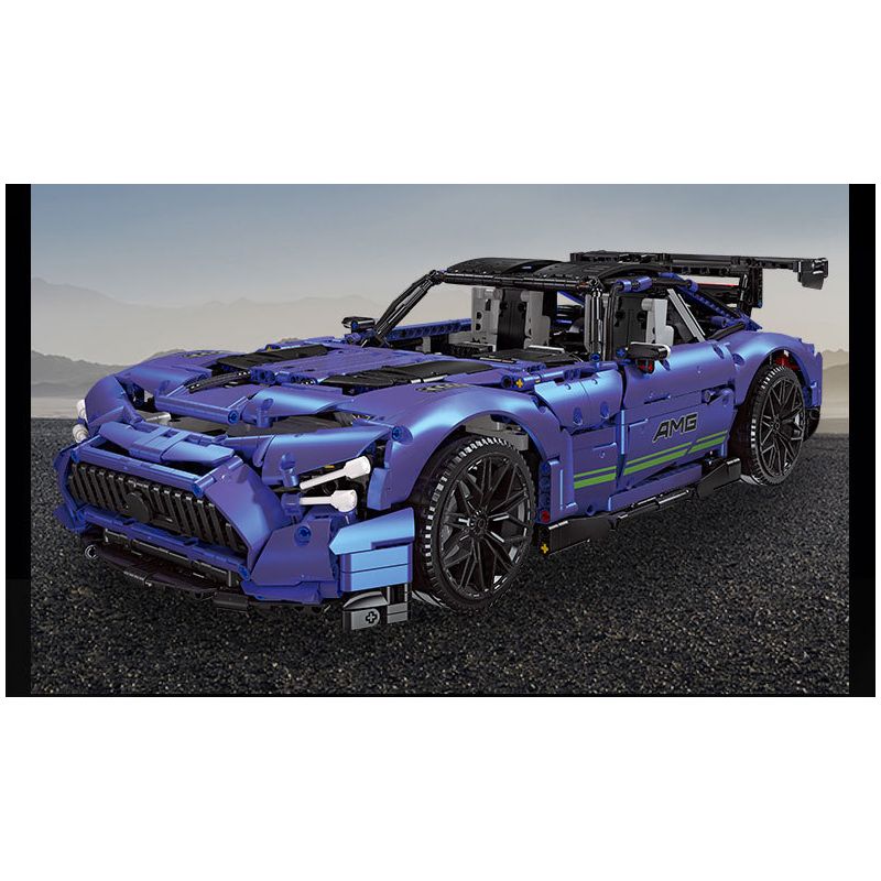 EXTRAORDINARY F10001 10001 ITS 10089 JIESTAR 92025 MouldKing 13123 13126 Mould King 13123 13126 REBRICKABLE MOC-73939 73939 MOC73939 non  MERCEDES-BENZ AMG GT (42115 BỘ) bộ đồ chơi xếp lắp ráp ghép mô hình 1:8 AMG GT R BLACK SERIES Tỷ Lệ 1:8 2539 khối