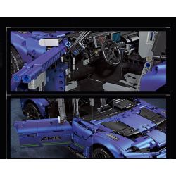 EXTRAORDINARY F10001 10001 ITS 10089 JIESTAR 92025 MouldKing 13123 13126 Mould King 13123 13126 REBRICKABLE MOC-73939 73939 MOC73939 non  MERCEDES-BENZ AMG GT (42115 BỘ) bộ đồ chơi xếp lắp ráp ghép mô hình 1:8 AMG GT R BLACK SERIES Tỷ Lệ 1:8 2539 khối