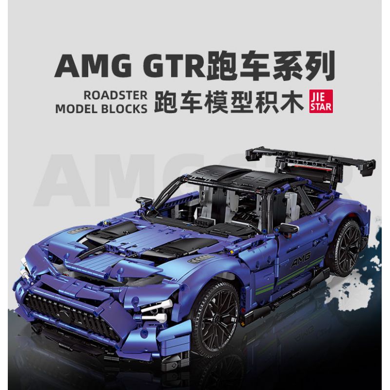 EXTRAORDINARY F10001 10001 ITS 10089 JIESTAR 92025 MouldKing 13123 13126 Mould King 13123 13126 REBRICKABLE MOC-73939 73939 MOC73939 non  MERCEDES-BENZ AMG GT (42115 BỘ) bộ đồ chơi xếp lắp ráp ghép mô hình 1:8 AMG GT R BLACK SERIES Tỷ Lệ 1:8 2539 khối