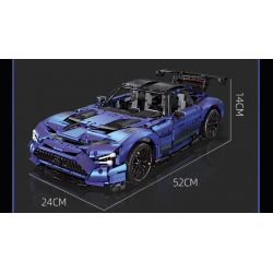 EXTRAORDINARY F10001 10001 ITS 10089 JIESTAR 92025 MouldKing 13123 13126 Mould King 13123 13126 REBRICKABLE MOC-73939 73939 MOC73939 non  MERCEDES-BENZ AMG GT (42115 BỘ) bộ đồ chơi xếp lắp ráp ghép mô hình 1:8 AMG GT R BLACK SERIES Tỷ Lệ 1:8 2539 khối