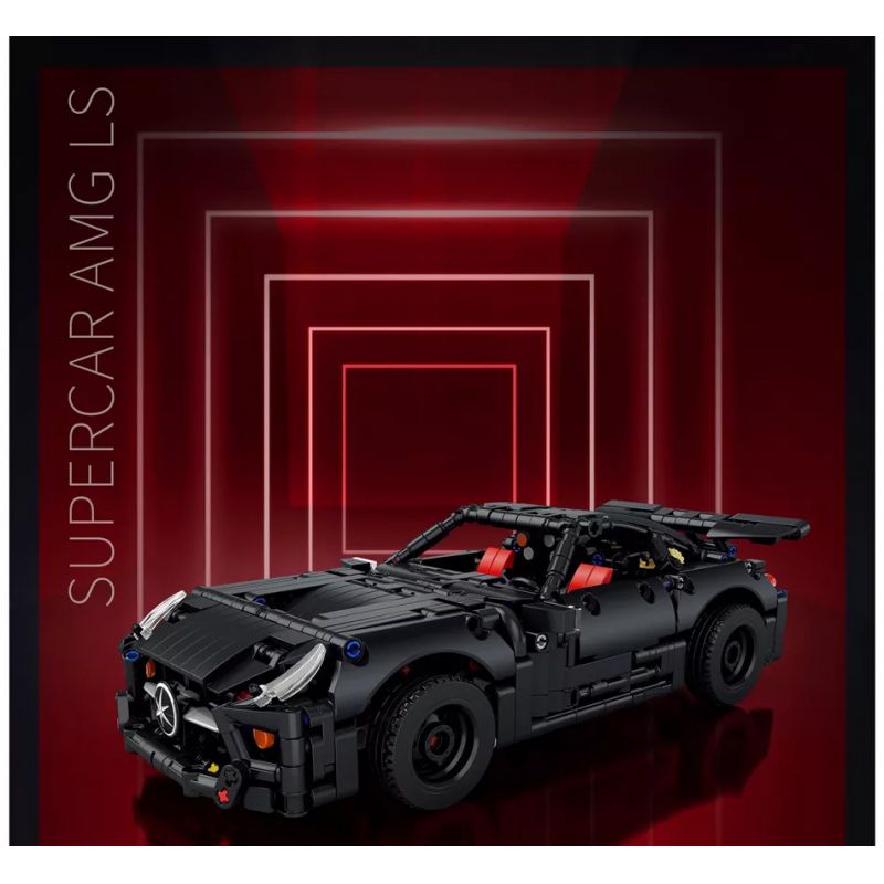 ITS 10052 REBRICKABLE MOC-47396 47396 MOC47396 non  MERCEDES-BENZ GT AMG tỷ lệ 1:14 bộ đồ chơi xếp lắp ráp ghép mô hình  MERCEDES GT AMG Kỹ Thuật Công Nghệ Cao Mô Hình Phương Tiện 2020 khối