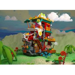 ZHEGAO DZ6134 6134 non  CỬA HÀNG BĂNG bộ đồ chơi xếp lắp ráp ghép mô hình Creator ICED DRINK SHOP Sáng Tạo 1420 khối