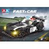 CHAOBAO RENREN 7345 non  NHANH & XE HƠI MERCEDES-BENZ GT3 bộ đồ chơi xếp lắp ráp ghép mô hình 368 khối