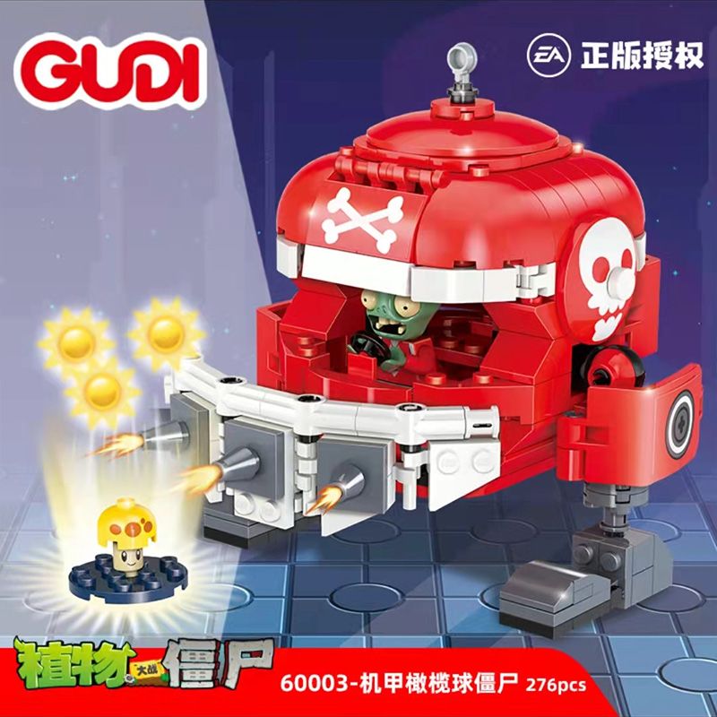 GUDI 60003 non  MECH BÓNG ĐÁ ZOMBIE bộ đồ chơi xếp lắp ráp ghép mô hình Plants Vs Zombies Hoa Quả Nổi Giận 276 khối GUDI 60003 non  MECH BÓNG ĐÁ ZOMBIE bộ đồ chơi xếp lắp ráp ghép mô hình Plants Vs Zombies Hoa Quả Nổi Giận 276 khối