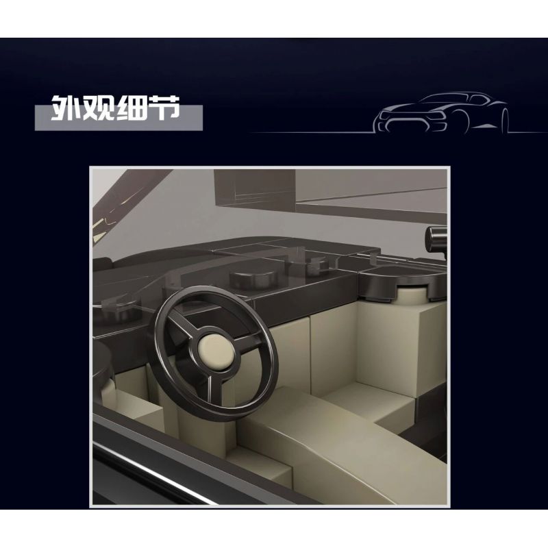 MouldKing 27033 Mould King 27033 non  NHẬT THỰC bộ đồ chơi xếp lắp ráp ghép mô hình Speed Champions Racing Cars ECLIPS Đua Xe Công Thức 338 khối