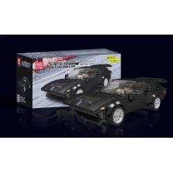 MouldKing 27032 Mould King 27032 non  PTRA GTS-5 bộ đồ chơi xếp lắp ráp ghép mô hình Speed Champions Racing Cars Đua Xe Công Thức 305 khối