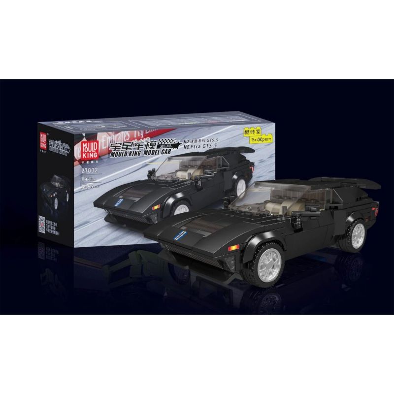 MouldKing 27032 Mould King 27032 non  PTRA GTS-5 bộ đồ chơi xếp lắp ráp ghép mô hình Speed Champions Racing Cars Đua Xe Công Thức 305 khối