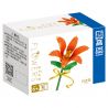 ZHEGAO QL2355A 2355A QL2355B 2355B QL2355C 2355C non  HOA LOA KÈN 3 MÀU bộ đồ chơi xếp lắp ráp ghép mô hình Flowers 86 khối