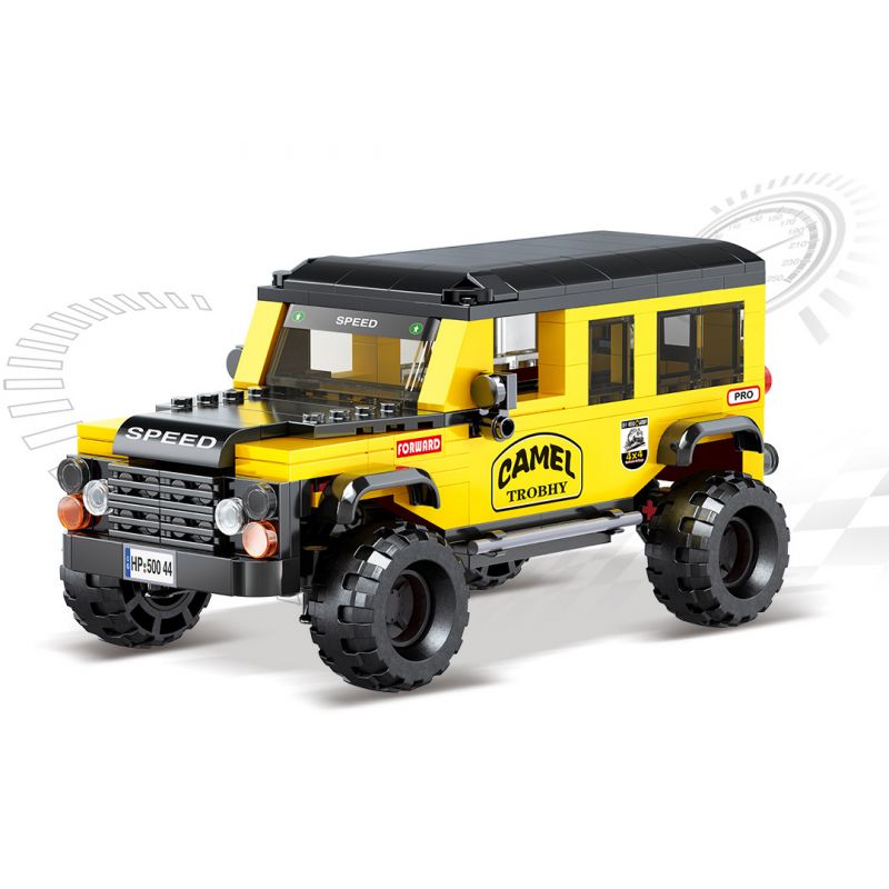 ACHKO 50044 non Lego XE ĐỊA HÌNH bộ đồ chơi xếp lắp ráp ghép mô hình LAND ROVER 333 khối