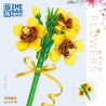 ZHEGAO QL2347A 2347A QL2347B 2347B QL2347C 2347C non  HOA SÁP TÂY ÚC 3 MÀU bộ đồ chơi xếp lắp ráp ghép mô hình Flowers 116 khối