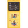 JAKI JK1362 1362 non  HỘP NHẠC XỨ SỞ THẦN TIÊN bộ đồ chơi xếp lắp ráp ghép mô hình Creator DIY MUSIC BOX Sáng Tạo 397 khối