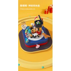 JAKI JK1362 1362 non  HỘP NHẠC XỨ SỞ THẦN TIÊN bộ đồ chơi xếp lắp ráp ghép mô hình Creator DIY MUSIC BOX Sáng Tạo 397 khối