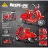 Kazi KY6129 6129 non  XE ĐẠP TỐC ĐỘ VOSPE-946 bộ đồ chơi xếp lắp ráp ghép mô hình Creator Sáng Tạo 262 khối