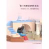 JAKI JK1615 1615 non  HỘP NHẠC LÂU ĐÀI KỲ DIỆU bộ đồ chơi xếp lắp ráp ghép mô hình Creator DIY MUSIC BOX Sáng Tạo 380 khối
