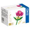 ZHEGAO QL2342A 2342A QL2342B 2342B QL2342C 2342C non  BA MÀU KIỂU PHƯƠNG TÂY bộ đồ chơi xếp lắp ráp ghép mô hình Flowers Hoa 55 khối