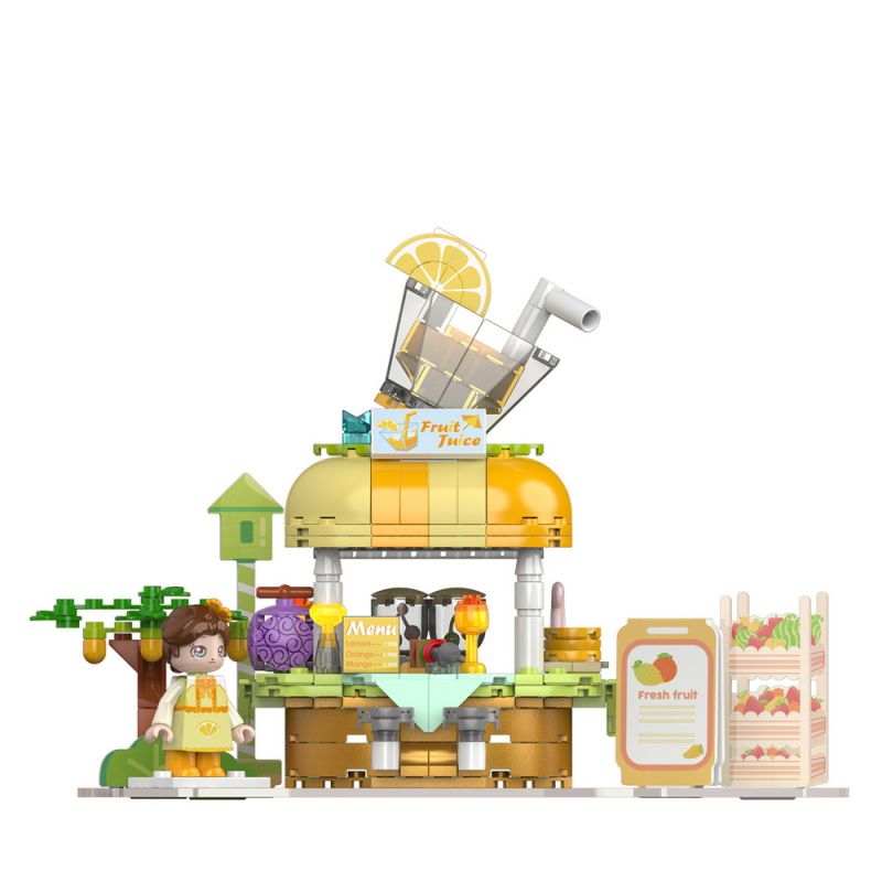 JAKI JK2122 2122 JK2123 2123 JK2125 2125 JK2126 2126 JK2127 2127 JK2128 2128 JK2129 2129 JK2121 2121 non  CẢNH ĐƯỜNG PHỐ ĐẦY NẮNG 8 LOẠI CỬA HÀNG BÁNH NGỌT QUÁN CÀ PHÊ ???C QUẾ KẸO HAMBURGER NƯỚC TRÁI CÂY MÌ GÀ RÁN bộ đồ chơi xếp lắp ráp ghép mô hình 328 khối