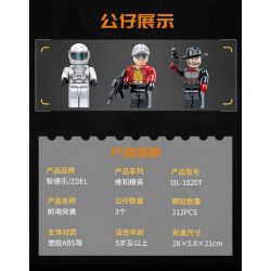 ZHI DELE DL-10207 10207 DL10207 non  ĐỘT KÍCH TIỀN ĐỒN bộ đồ chơi xếp lắp ráp ghép mô hình 211 khối