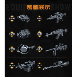 ZHI DELE DL-10207 10207 DL10207 non  ĐỘT KÍCH TIỀN ĐỒN bộ đồ chơi xếp lắp ráp ghép mô hình 211 khối