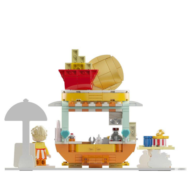 JAKI JK2122 2122 JK2123 2123 JK2125 2125 JK2126 2126 JK2127 2127 JK2128 2128 JK2129 2129 JK2121 2121 non  CẢNH ĐƯỜNG PHỐ ĐẦY NẮNG 8 LOẠI CỬA HÀNG BÁNH NGỌT QUÁN CÀ PHÊ ???C QUẾ KẸO HAMBURGER NƯỚC TRÁI CÂY MÌ GÀ RÁN bộ đồ chơi xếp lắp ráp ghép mô hình 328 khối