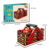 WOMA C9125 9125 non  GIỎ HÀNG SÁNG TẠO bộ đồ chơi xếp lắp ráp ghép mô hình Military Army PORTABLE BASKET Quân Sự Bộ Đội 284 khối