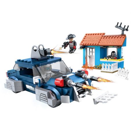 ZHI DELE DL-10203 10203 DL10203 non  TẤN CÔNG THÀNH TRÌ bộ đồ chơi xếp lắp ráp ghép mô hình 335 khối