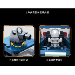 ZHI DELE DL-10203 10203 DL10203 non  TẤN CÔNG THÀNH TRÌ bộ đồ chơi xếp lắp ráp ghép mô hình 335 khối