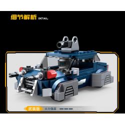 ZHI DELE DL-10203 10203 DL10203 non  TẤN CÔNG THÀNH TRÌ bộ đồ chơi xếp lắp ráp ghép mô hình 335 khối