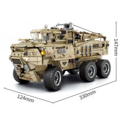 SEMBO 109001 non  NGƯỜI VẬN CHUYỂN LỒNG LINH HỒN bộ đồ chơi xếp lắp ráp ghép mô hình Computer Games THE INCARNATION TRUCK Trò Chơi 1239 khối