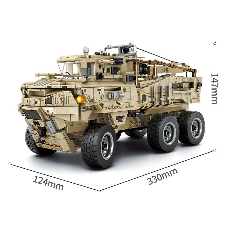 SEMBO 109001 non  NGƯỜI VẬN CHUYỂN LỒNG LINH HỒN bộ đồ chơi xếp lắp ráp ghép mô hình Computer Games THE INCARNATION TRUCK Trò Chơi 1239 khối