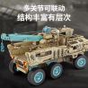 SEMBO 109001 non  NGƯỜI VẬN CHUYỂN LỒNG LINH HỒN bộ đồ chơi xếp lắp ráp ghép mô hình Computer Games THE INCARNATION TRUCK Trò Chơi 1239 khối