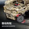 SEMBO 109001 non  NGƯỜI VẬN CHUYỂN LỒNG LINH HỒN bộ đồ chơi xếp lắp ráp ghép mô hình Computer Games THE INCARNATION TRUCK Trò Chơi 1239 khối