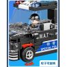 XIANG JUN XJ-7985 7985 XJ7985 non  THÀNH PHỐ KÉO LẠI XE bộ đồ chơi xếp lắp ráp ghép mô hình City CITY SERVICE EMERGENCY UNIT 556 khối