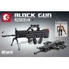 SEMBO 702030 non  TAY SÚNG 16 PHONG CÁCH bộ đồ chơi xếp lắp ráp ghép mô hình Gun BLOCK GUN 498 khối
