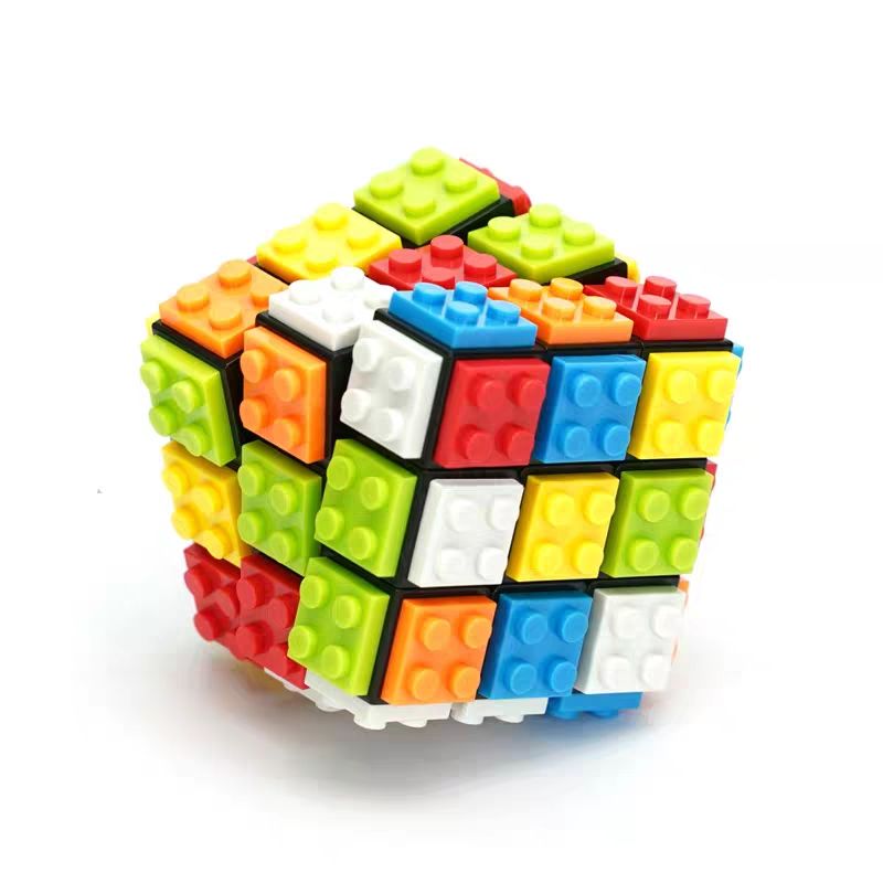 FANXIN FX7780 7780 non Lego KHỐI LẬP PHƯƠNG bộ đồ chơi xếp lắp ráp ghép mô hình Gear MAGIC CUBE Đồ Lắp Ghép 55 khối