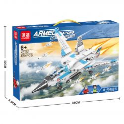 MINGDI K0168 0168 non  TIÊM KÍCH SU-35 bộ đồ chơi xếp lắp ráp ghép mô hình Military Army ARMED WEAPONS SU-35 FIGHTER Quân Sự Bộ Đội 429 khối