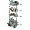 MorkModel 10206 Mork Model 10206 non  BẢO TÀNG KHOA HỌC bộ đồ chơi xếp lắp ráp ghép mô hình Modular Buildings SCIENCE MUSEUM Mô Hình Nhà Cửa 3794 khối
